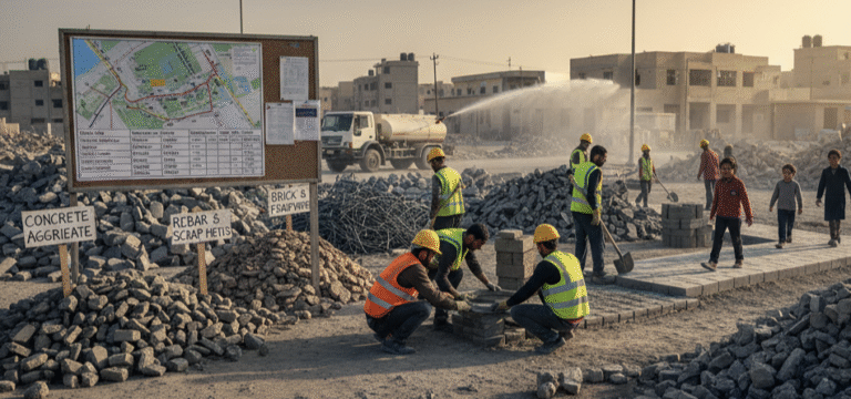After the Guns Fall Silent: Debris as a Beginning in Gaza (2)