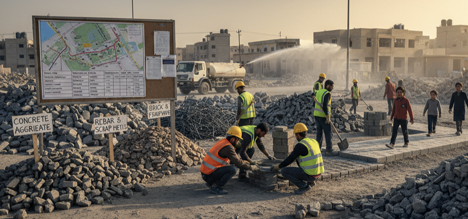 After the Guns Fall Silent: Debris as a Beginning in Gaza (2)